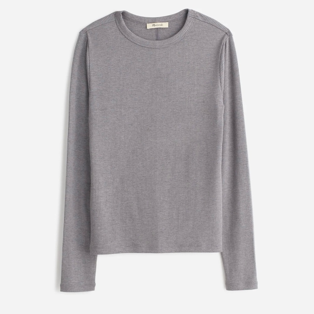 Drapey Rib Long-Sleeve Tee. MAKE ME AN OFFER!!!!